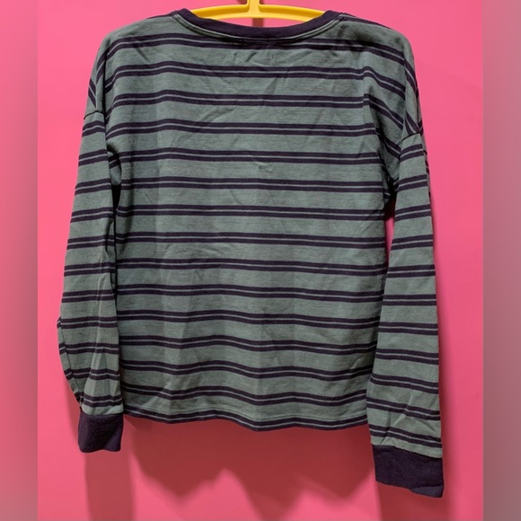 Abercrombie & Fitch sweatshirt Crop Sweatshirt Green sweatshirt Size US S - Picture 2 of 4